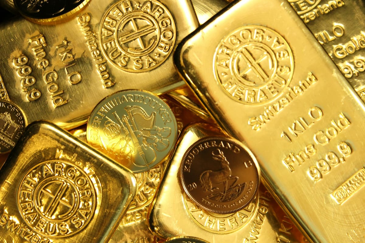 Monedas de oro